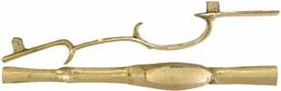 Triggerguard, Lancaster County, sand cast brass